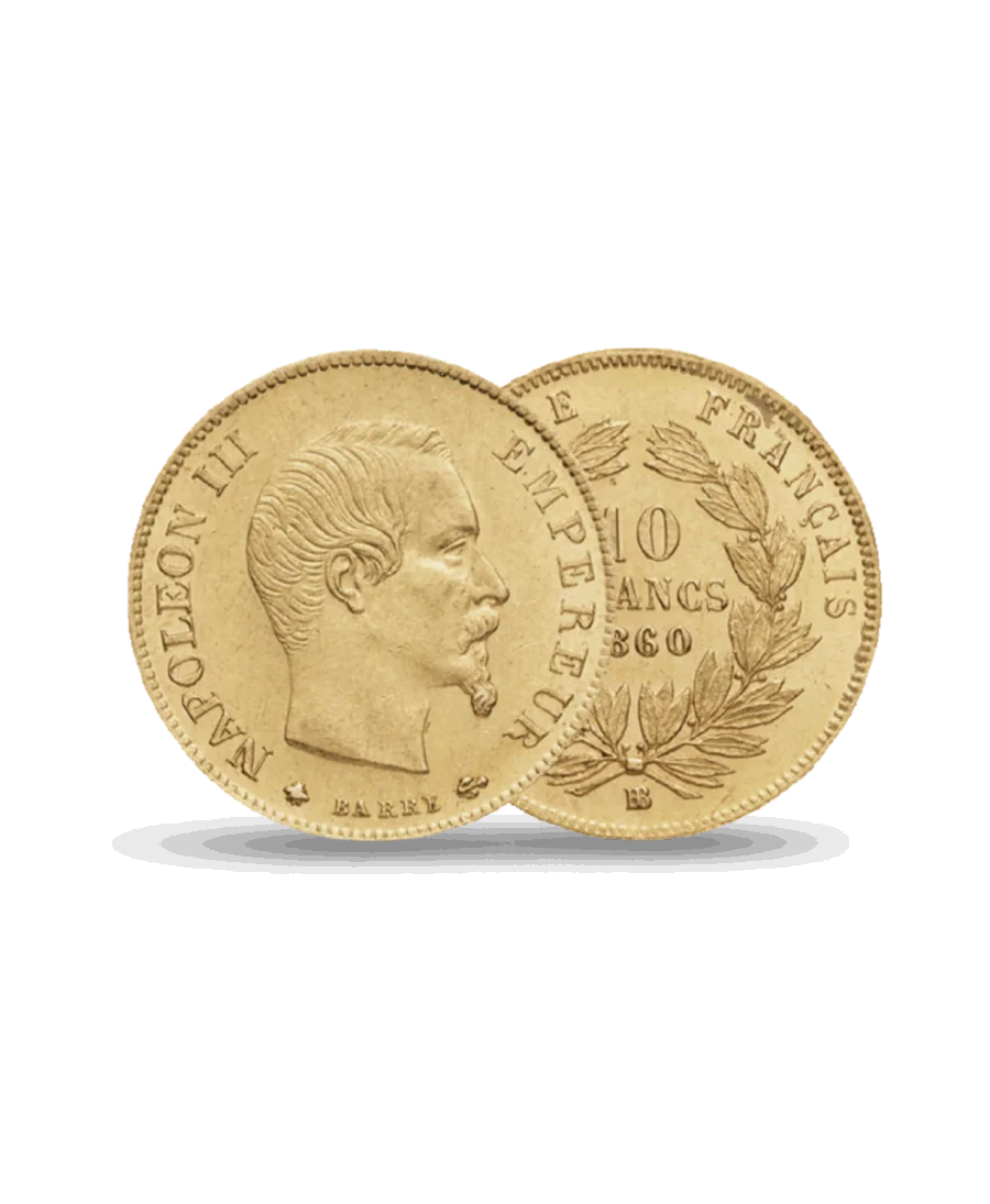 10 FRANCS OR Napoléon III Tête Nue 🇫🇷