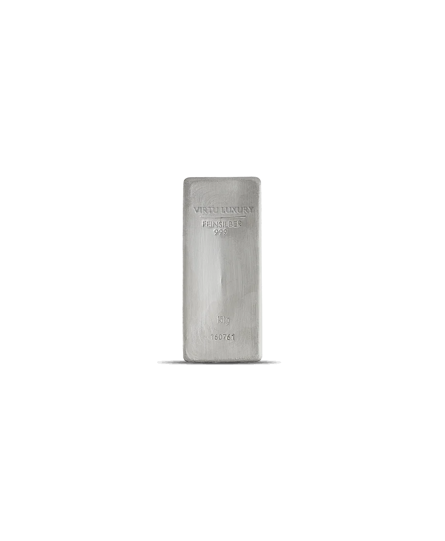 Lingot d'Argent 15 Kg