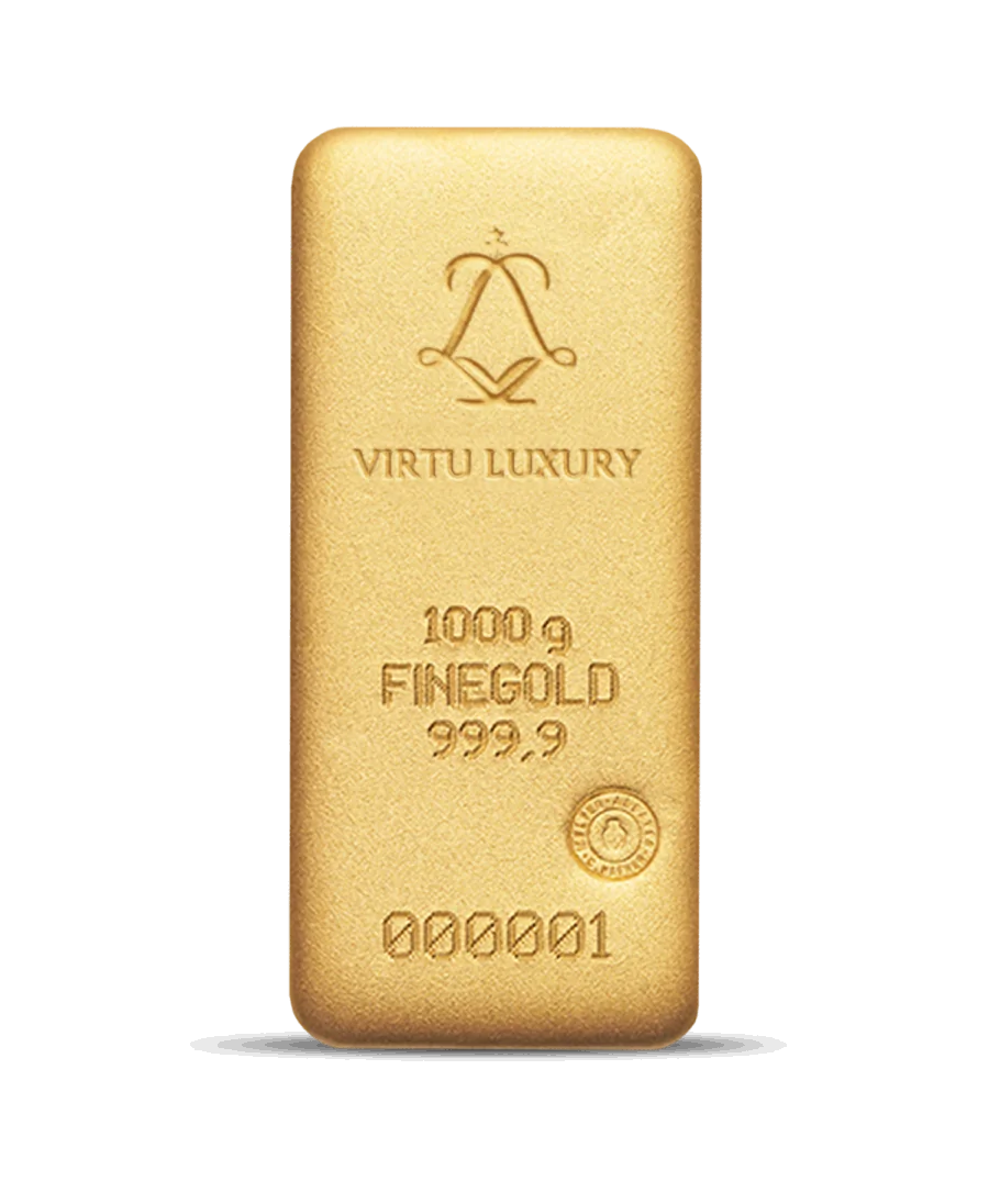 Lingot d'Or HAFNER 1 Kilogramme