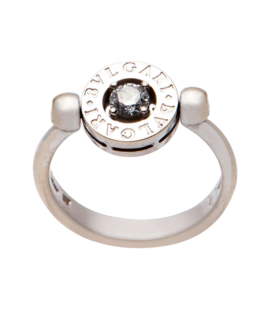 BULGARI DIAMOND FLIP RING | BVLGARI