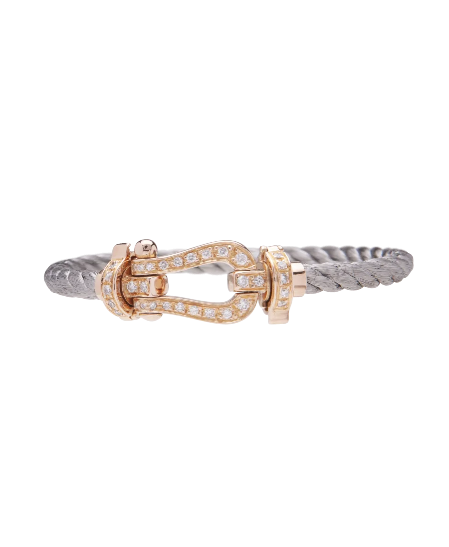 Mousqueton Or et Diamants