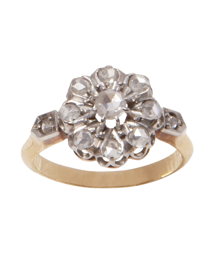 Diamant en Rosace CIRCA 1950