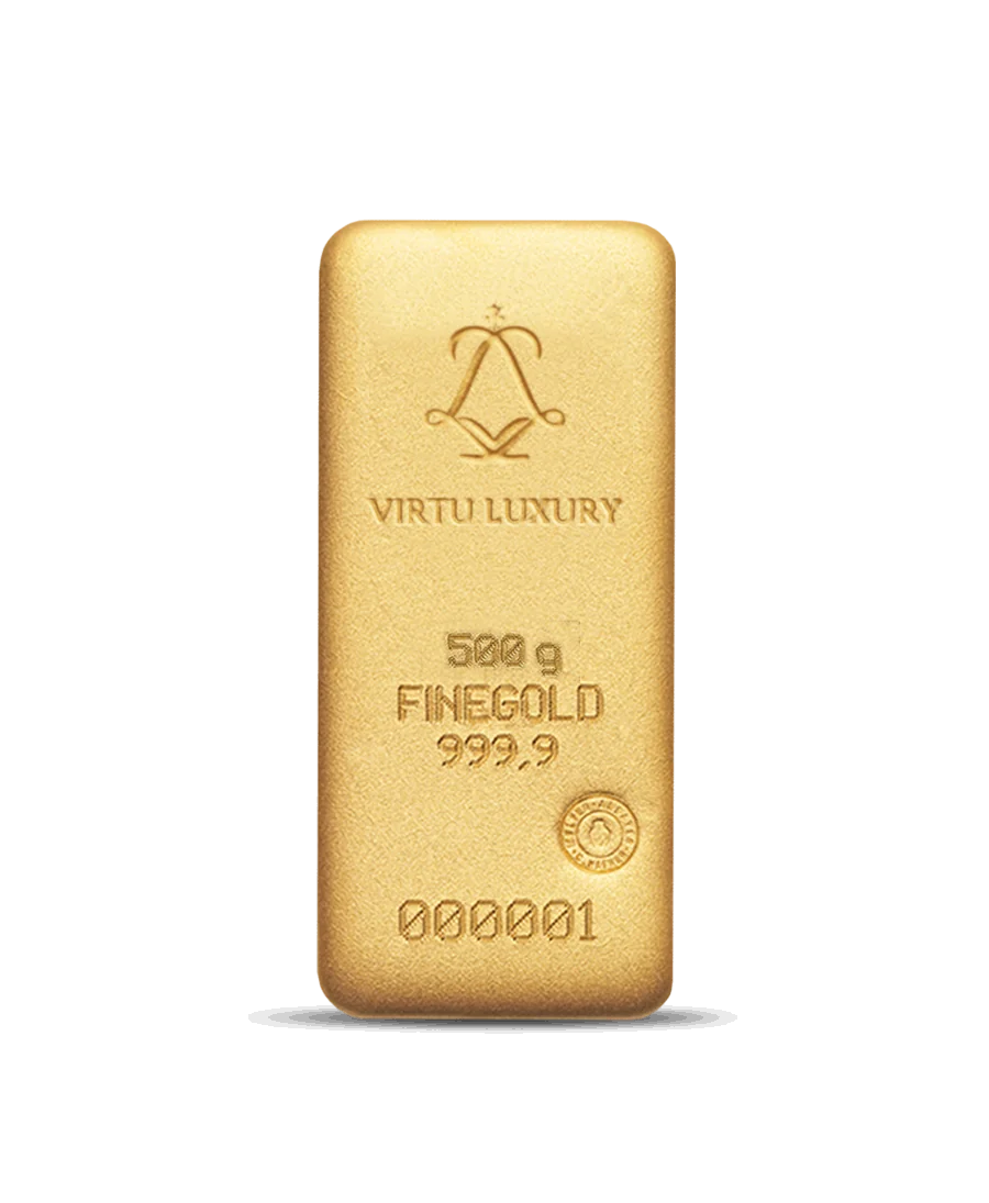 Lingot de Platine 500 Grammes