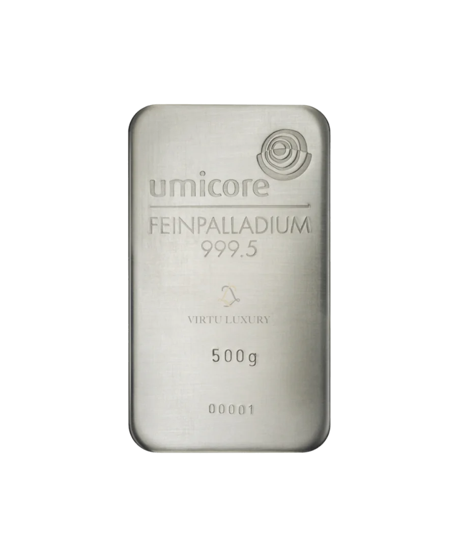 Lingot de Palladium 500 Grammes