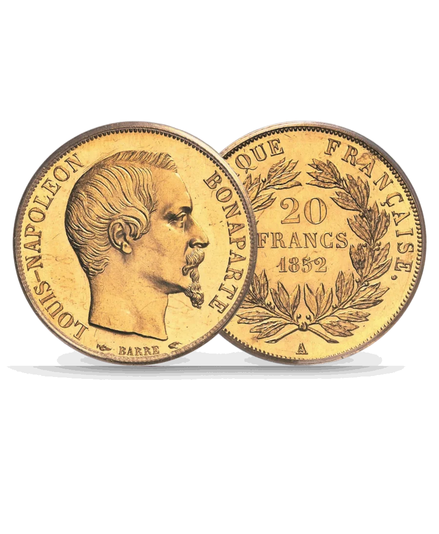 20 FRANCS OR NAPOLÉON TÊTE NON LAURÉE 🇫🇷