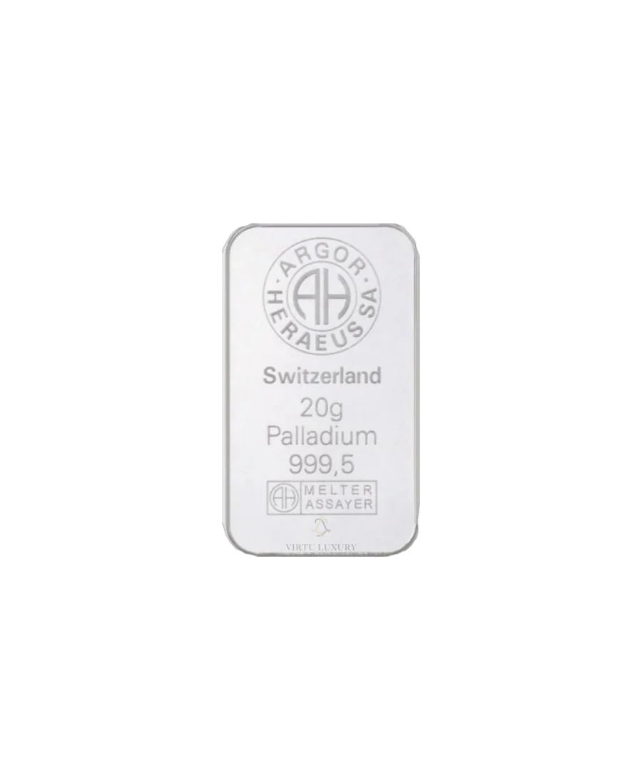 Lingotin 20 Grammes Palladium