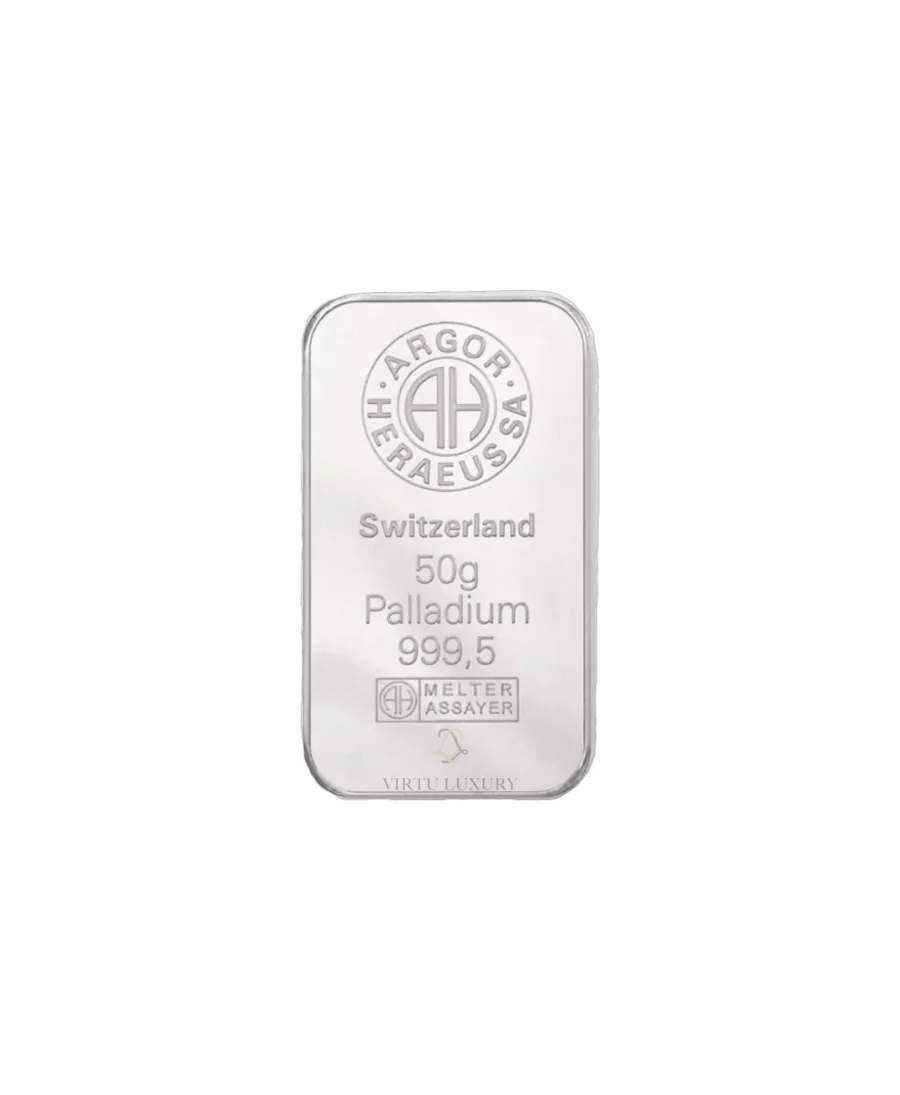 Lingotin Palladium de 50 Grammes