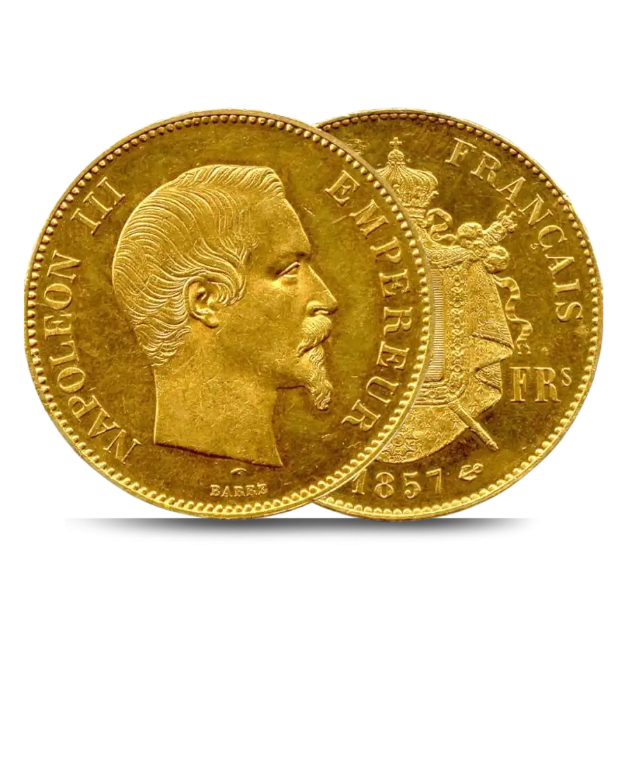 100 FRANCS NAPOLÉON III TÊTE NON LAURÉE 🇫🇷