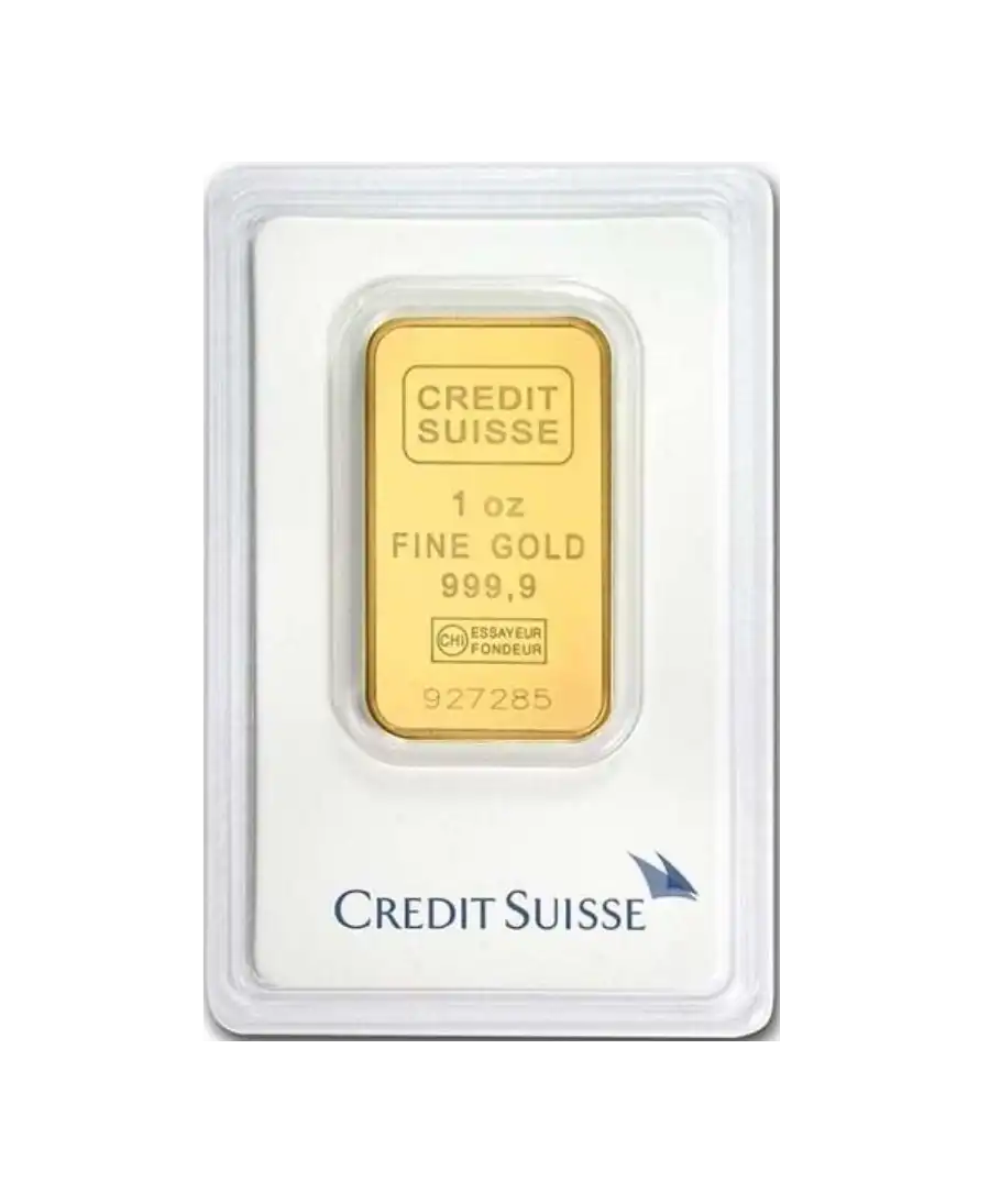 Lingot CRÉDIT SUISSE Or 1 Once