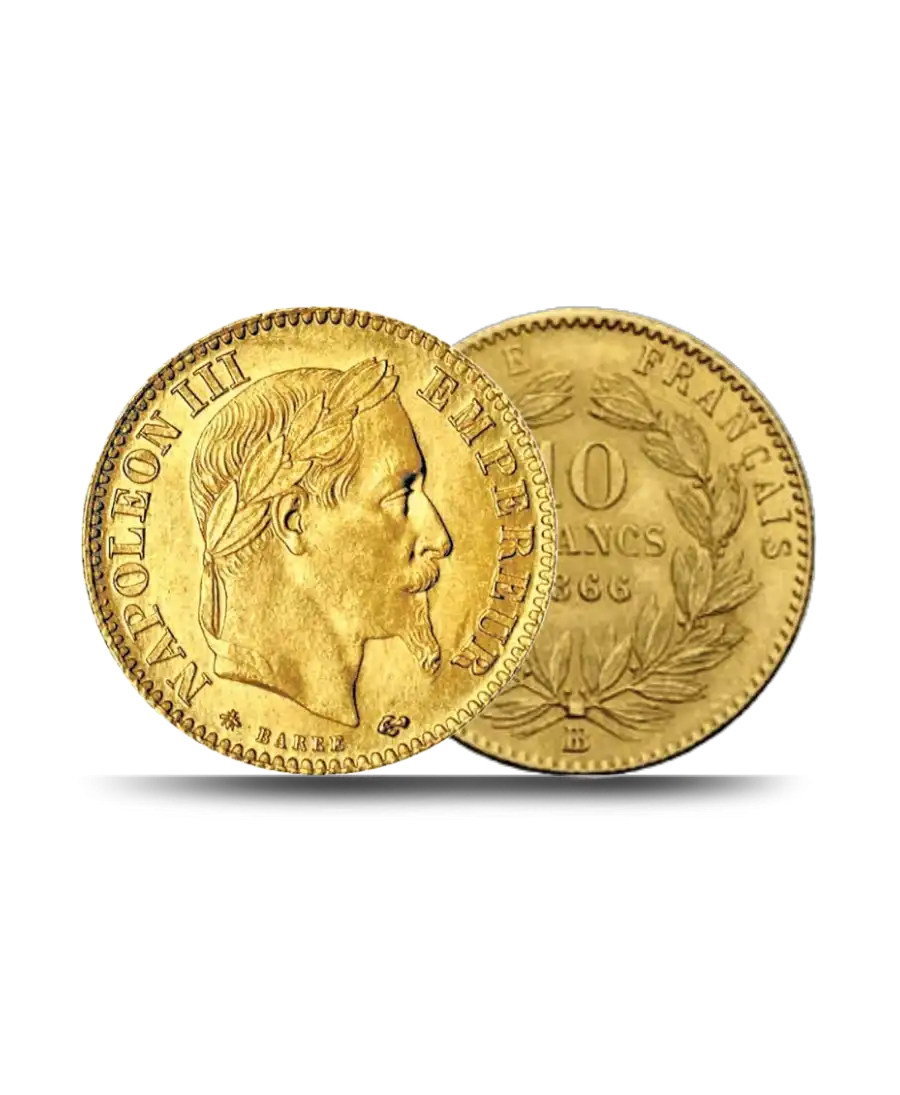 10 FRANCS OR Napoléon III Tête Laurée 🇫🇷