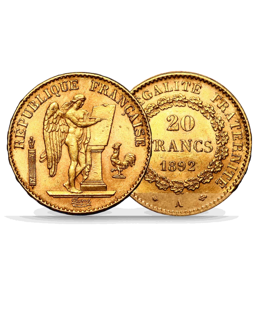 20 FRANCS OR GÉNIE 🇫🇷