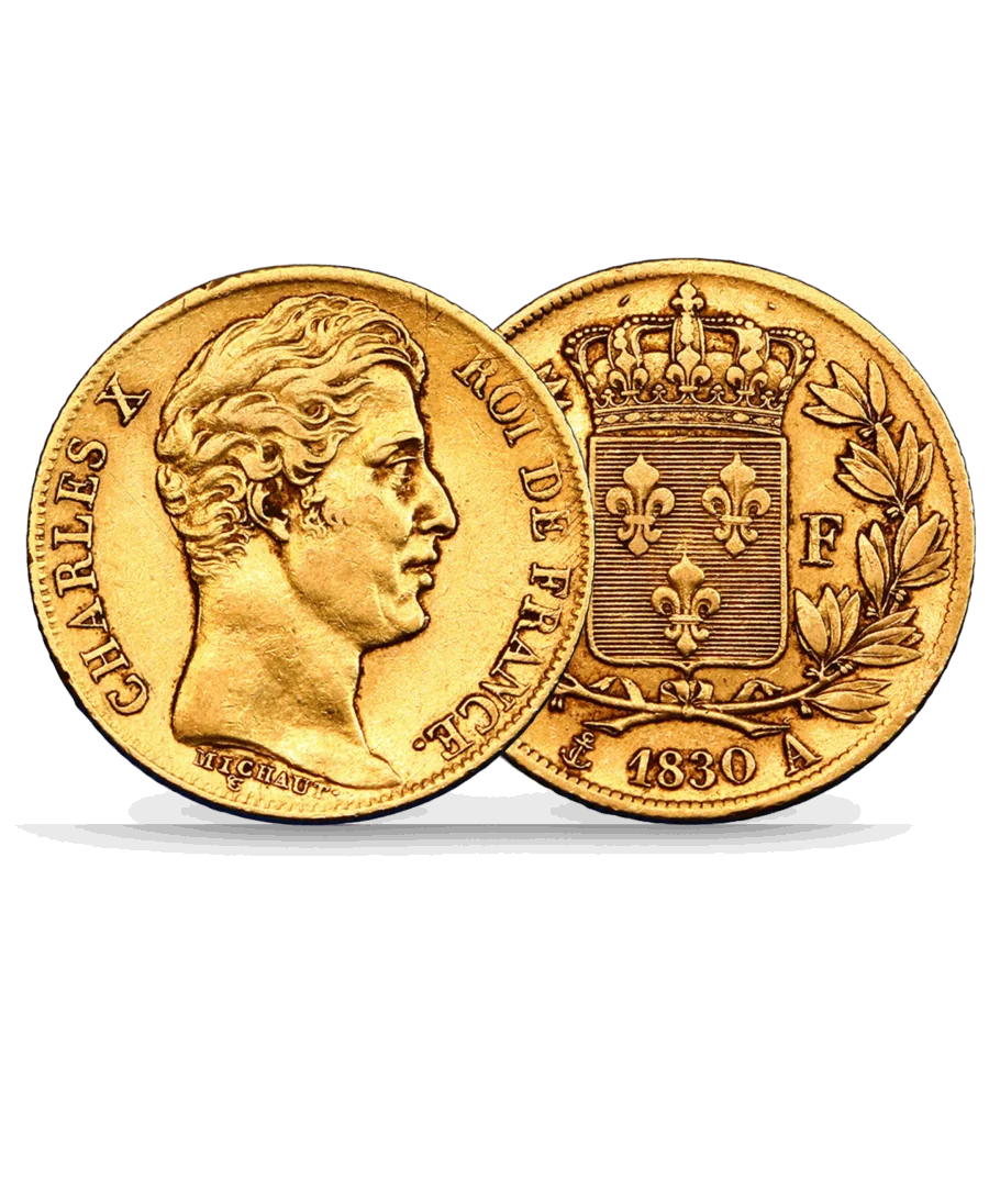 20 FRANCS OR CHARLES X 🇫🇷